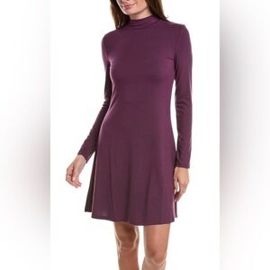 WINTER SALE Vince Women’s Long Sleeve Modal Knit T-Shirt Midi Dress S VGUC